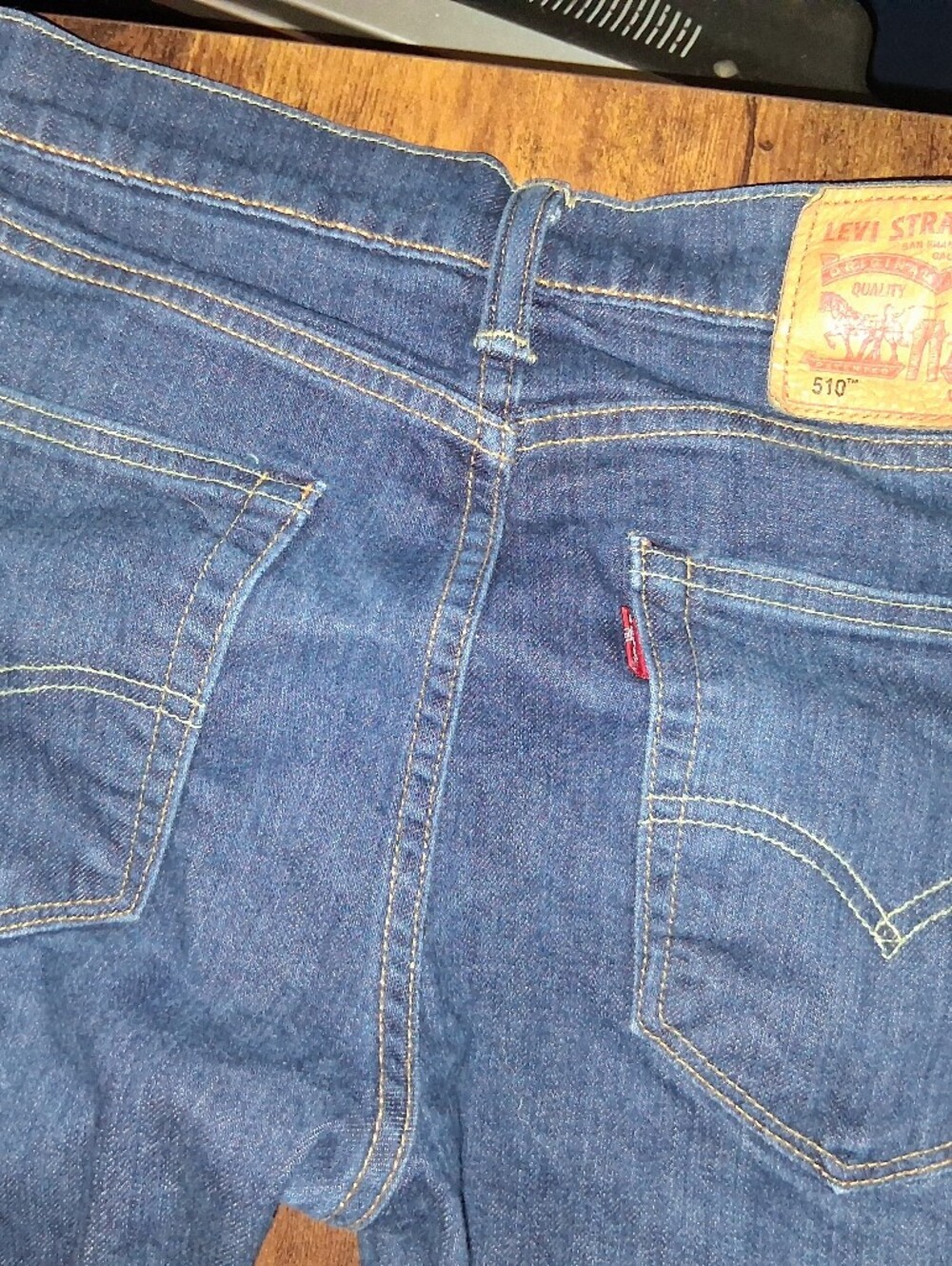 Levi's Men's Blue Denim Jeans - Classic 501 Style